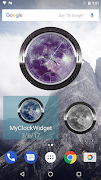3 Schermata 3D BEST Moon Clock Widget