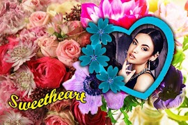 Floral Photo Frames 포스터