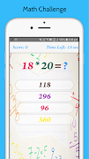 Math Challenge - Math Exercises for the brain 포스터