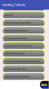 Hacking Tutorials captura de pantalla 6