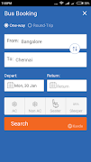 Bus Ticket Booking captura de pantalla 3