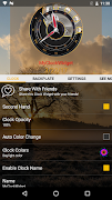 3D Clock Widget with Seconds syot layar 5
