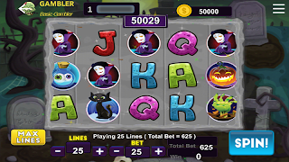 Halloween Slots تصوير الشاشة 1
