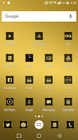 Gold Launcher And Theme ảnh chụp màn hình 2