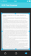 OCR Text Scanner 스크린샷 5
