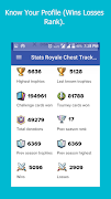 Stats Royale Chest Tracker تصوير الشاشة 1