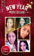 New Year Collage Photo Editor اسکرین شاٹ 6