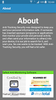 Anti-Tracking Security اسکرین شاٹ 3
