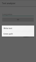 Text analyzer ภาพหน้าจอ 1