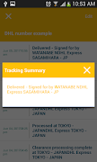 Tracking Tool For Dhl تصوير الشاشة 4