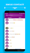 Emoji Contact: Contact Emoji Maker 海報