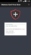 برنامه‌نما Memory Card Virus Scan عکس از صفحه