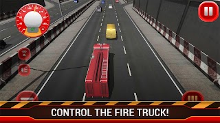 Fire Truck Racing скриншот 3