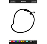 Aprender para colorear Frutas Poster
