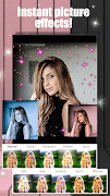 برنامه‌نما Sparkle Effect Photo Editor عکس از صفحه