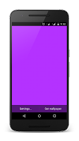 برنامه‌نما Material Color Live Wallpaper عکس از صفحه