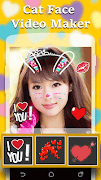 Cat Face Video Maker 截图 2