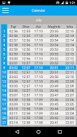 Horaires du Ramadan mis à jour تصوير الشاشة 1