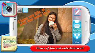 Texte Sur Photo Instatext Affiche