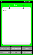 Multiplication Flash Cards ảnh chụp màn hình 7