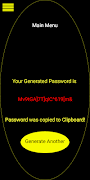 Free Open-Source Password Generator Screenshot 1