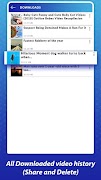 All in one Video Downloader - Download Manager تصوير الشاشة 4