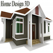تصميم المنزل 3D الملصق