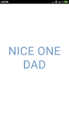 Nice One Dad poster