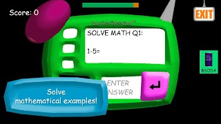 Baldi's Basics Notebook plakat