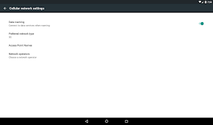 برنامه‌نما Network Mode Switch عکس از صفحه
