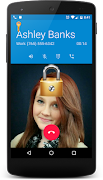Call Screen Lock Affiche