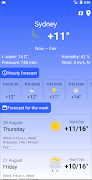 Weather poster