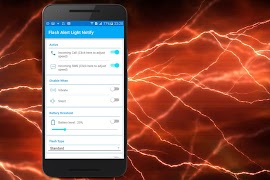 कॉल और संदेश फ्लैश अलर्ट पोस्टर