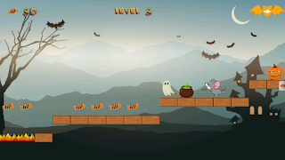 Halloween Jerry Temple Run screenshot 2