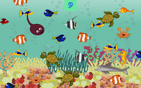 Hidden Fish الملصق