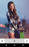 پوستر Replace photo background