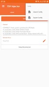 SSH Injector स्क्रीनशॉट 3
