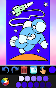 Space Coloring Book screenshot 1