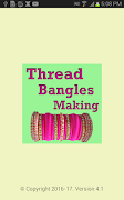 Thread Bangles Making VIDEOs plakat