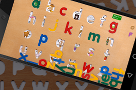 French abc puzzle2 ภาพหน้าจอ 1
