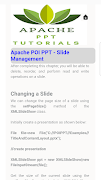 Learn Apache POI PPT Tutorials स्क्रीनशॉट 2