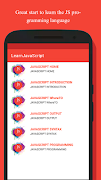 Learn JavaScript imagem de tela 1