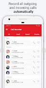 1 Schermata Easy Call Recorder - Automatic call recorder