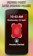 Fingerprint Lock Screen Prank ảnh chụp màn hình 3