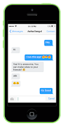 برنامهنما iFake SMS عکس از صفحه