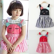 Cute Little girls chlothes syot layar 1