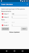 Scale Calculator Screenshot 4