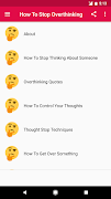 How To Stop Overthinking captura de pantalla 4