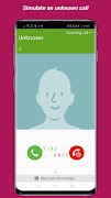 برنامه‌نما Fake Call Simulator عکس از صفحه
