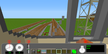Real Train Mod Minecraft ภาพหน้าจอ 1